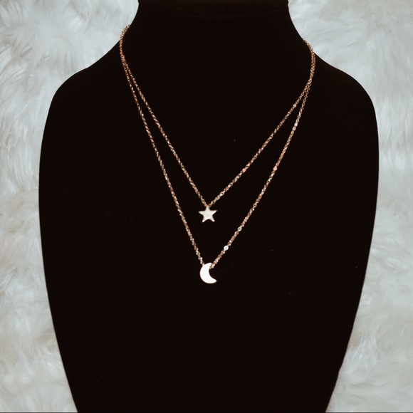 Layered gold necklace 3 for $12 - Picture 2 of 3